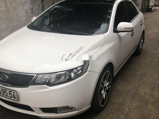 Bán Kia Forte 1.6AT 2011, màu trắng, nhập khẩu nguyên chiếc 0