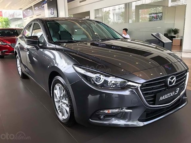 Mazda Quảng Ngãi bán xe Mazda 3 đời 2019, màu nâu0