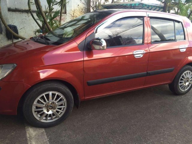 Cần bán xe Hyundai Getz AT năm sản xuất 2009, màu đỏ  0