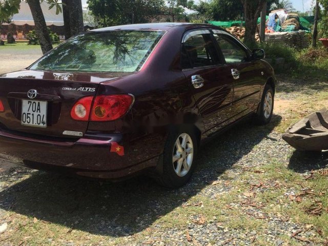 Bán Toyota Corolla Altis đời 2002, màu đỏ, nhập khẩu, giá chỉ 255 triệu0