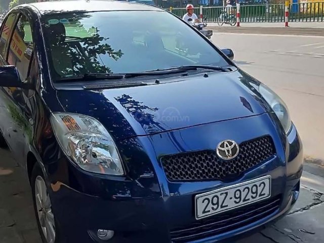 Bán Toyota Yaris 1.3 đời 2007, màu xanh lam, nhập khẩu0