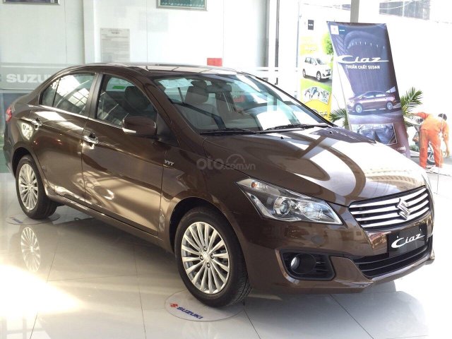 Bán ô tô Suzuki Ciaz đời 2019, màu nâu, nhập khẩu nguyên chiếc 