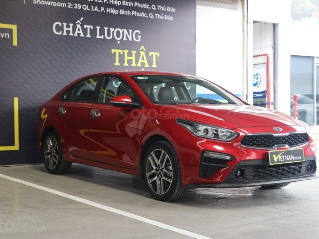 Kia Cerato 1.6MT 2019, màu đỏ, xe lướt nên rất chất, trả góp 70%, có bảo hành0