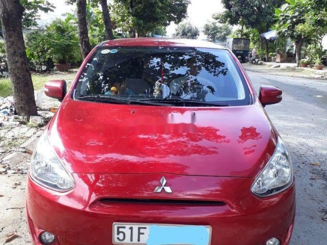 Bán ô tô Mitsubishi Mirage đời 2015, màu đỏ, nhập khẩu nguyên chiếc còn mới, 300 triệu0