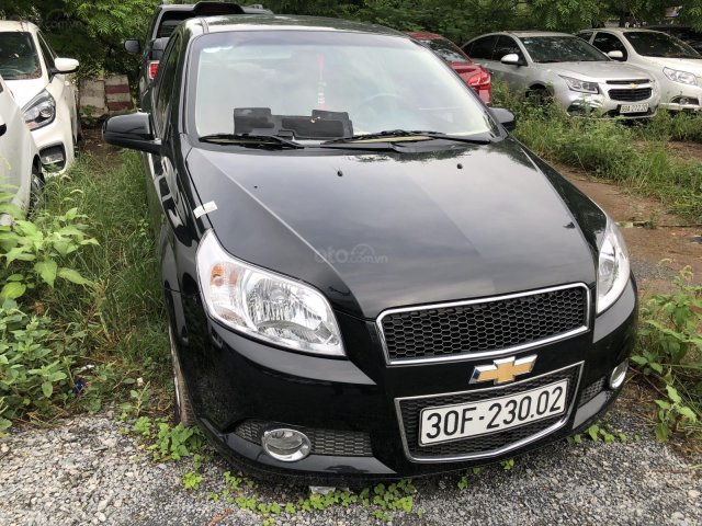 Cần bán Chevrolet Aveo LT đời 2018, màu đen0