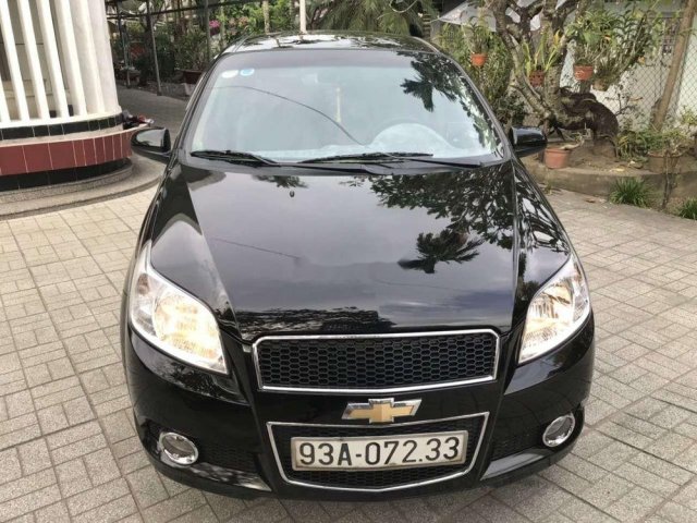 Bán Chevrolet Aveo MT năm sản xuất 2016, màu đen 