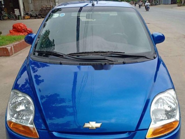 Cần bán Chevrolet Spark sản xuất 2015, màu xanh lam, giá chỉ 130 triệu