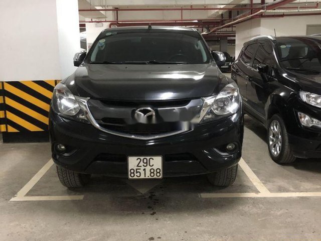 Bán Mazda BT 50 MT đời 2017, màu đen, nhập khẩu 0