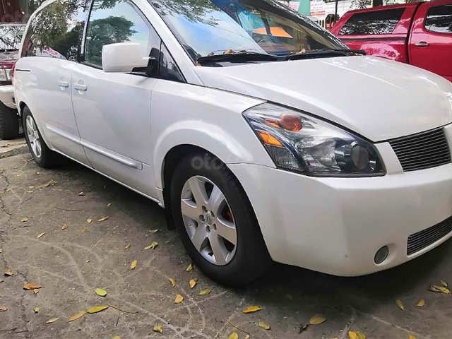 Bán Nissan Quest SL 3.5 V6 sản xuất năm 2005, màu trắng, nhập khẩu  