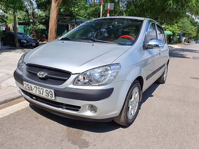 Chính chủ bán Hyundai Getz sản xuất 2008, màu bạc, nhập khẩu Hàn Quốc