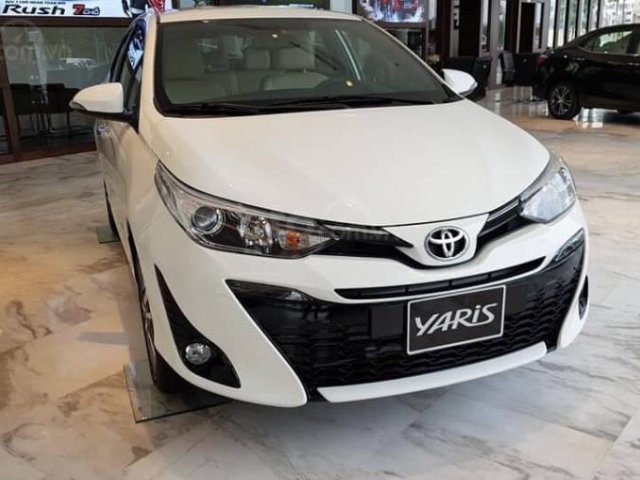 Toyota Yaris 1.5G CVT 2019 xe giao ngay, ưu đãi sốc: Giảm tiền mặt + BHVC + PK chính hãng, LH 0941115585