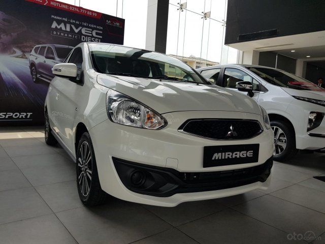 Cần bán xe Mitsubishi Mirage 5 chỗ, màu trắng, xe nhập khẩu Thái Lan, giá tốt nhất0