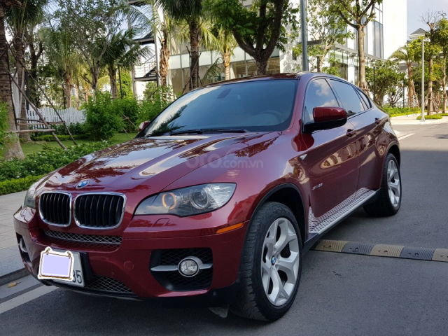 Cần bán BMW X6 35i đời 2008, màu đỏ, nhập khẩu0