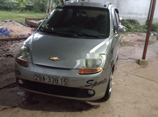 Bán Chevrolet Spark năm 2009, màu bạc, biển Hà Nội