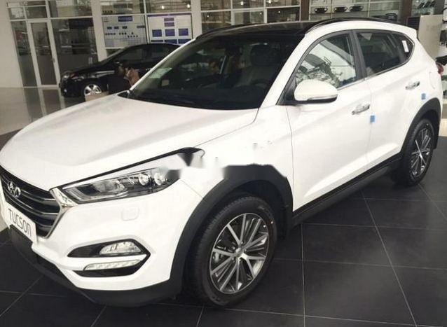 Bán ô tô Hyundai Tucson 2.0 đời 2019, màu trắng0