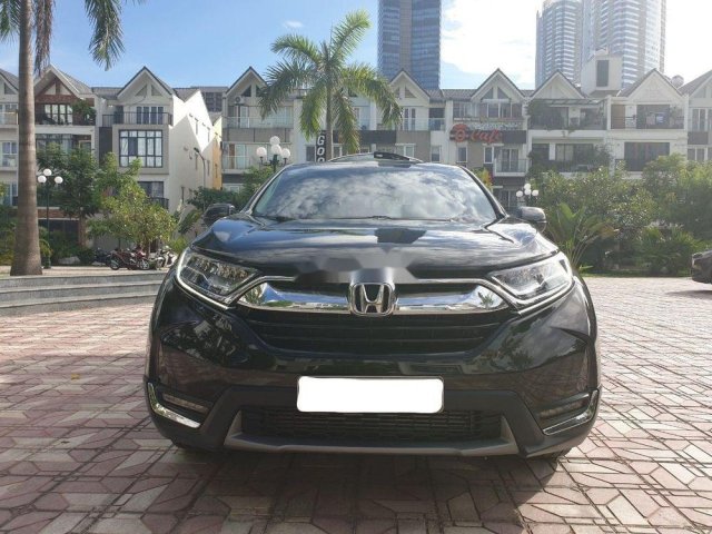 Bán xe Honda CR V Tubo L 2018, màu đen đẹp như mới