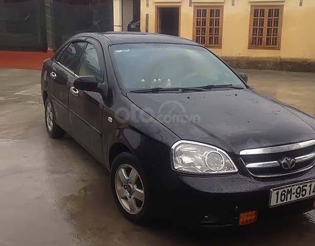 Cần bán Daewoo Lacetti EX 1.6 MT năm sản xuất 2008, màu đen, số sàn 