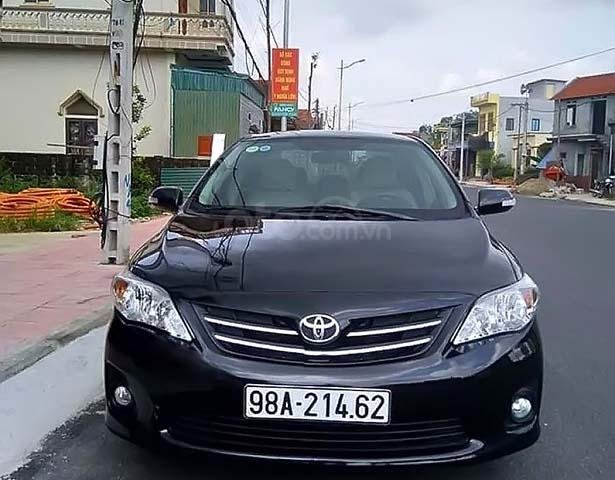 Bán Toyota Corolla Altis 1.8G AT 2012, màu đen, số tự động