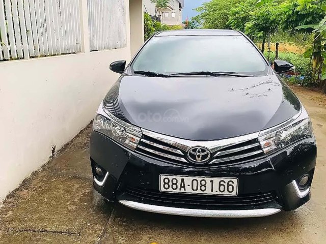 Bán Toyota Corolla Altis 2015, màu đen, 555 triệu0