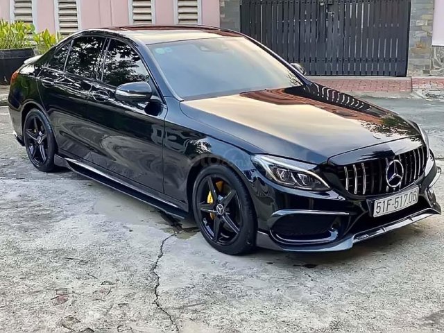 Bán Mercedes C300 AMG đời 2015, màu đen, chính chủ