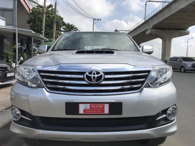 Bán Fortuner 2016 màu bạc cực đẹp, alo em Mỵ 0907969685