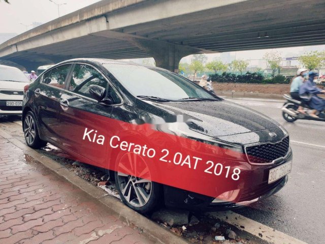 Bán Kia Cerato đời 2018, màu đen, giá 625tr0