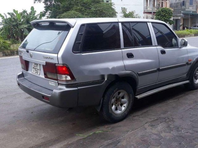 Cần bán xe Ssangyong Musso năm sản xuất 2002, màu xám, nhập khẩu   