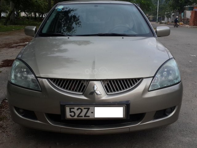 Mitsubishi Lancer Gala GLX 1.6 CVT, 2004, vàng cát, BS TP. HCM