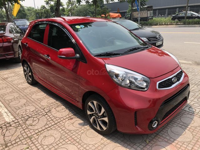 Bán xe Kia Morning 1.25 Si AT, màu đỏ liên hệ : 0387707777