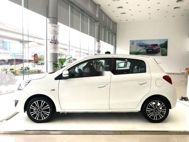 Bán xe Mitsubishi Mirage sản xuất 2019, màu trắng, xe nhập, giá 350.5tr