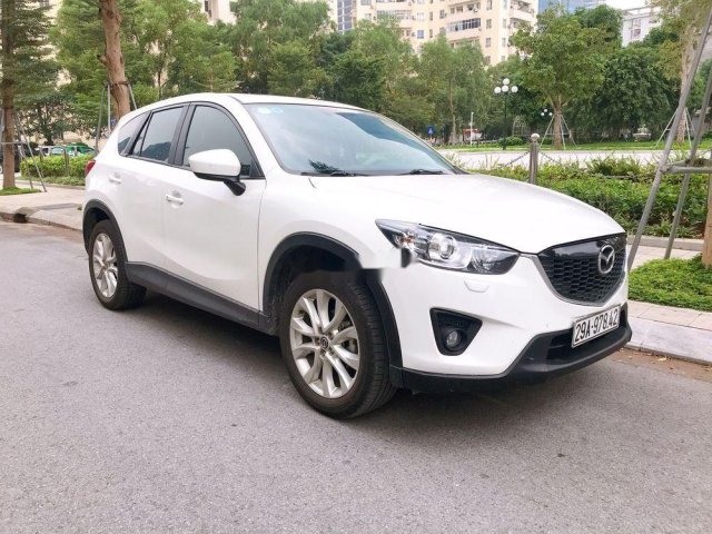 Bán Mazda CX 5 2013, màu trắng  0