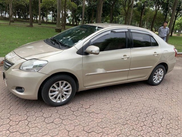 Cần bán lại xe Toyota Vios sản xuất năm 2009, màu vàng xe gia đình