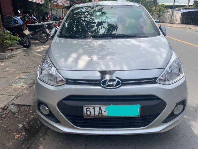 Xe Hyundai Grand i10 2016, màu bạc, xe nhập, giá 329tr