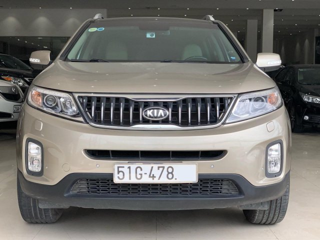 Bán Kia Sorento - 2017 GATH AT 2.4, màu vàng, biển TP0