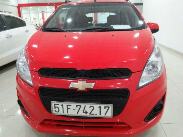 Bán Chevrolet Spark sản xuất năm 2016, màu đỏ, số sàn, giá 235tr0