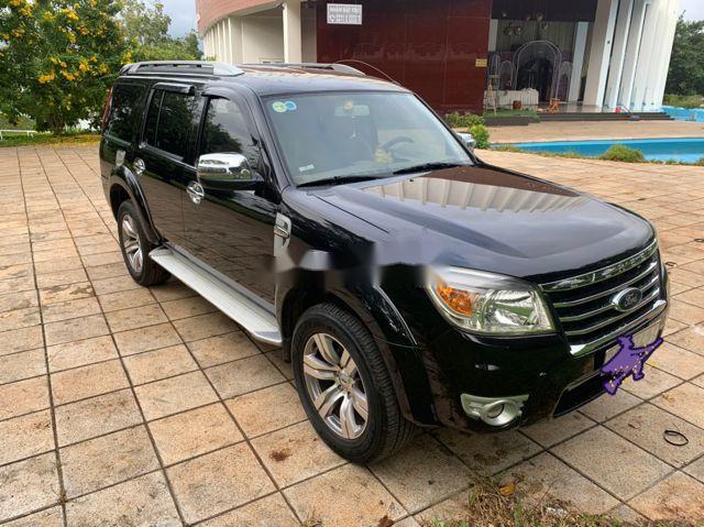 Bán Ford Everest sản xuất 2012, màu đen, xe gia đình, giá cạnh tranh