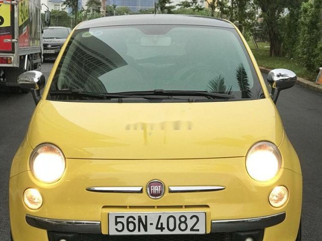 Bán Fiat 500 đời 2009, màu vàng, xe nhập số tự động, giá tốt0