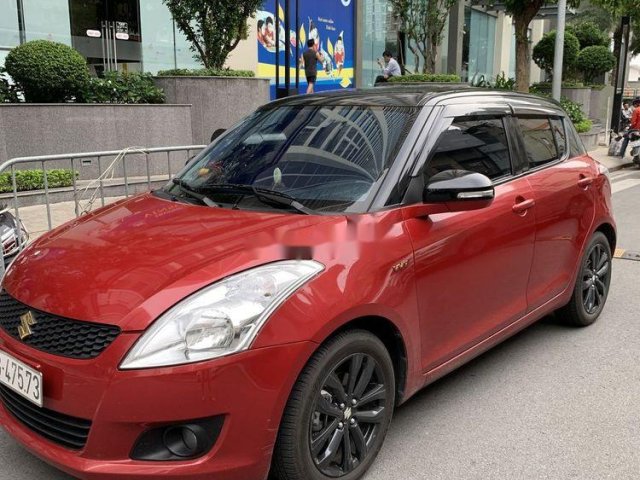 Bán Suzuki Swift AT đời 2017, màu đỏ, nhập khẩu