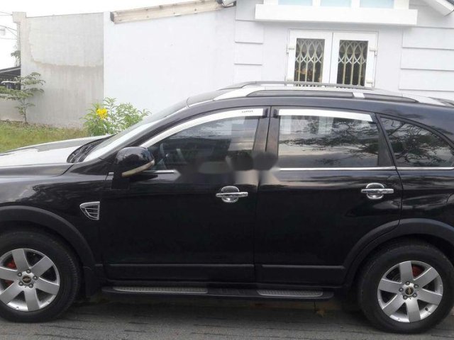 Xe Chevrolet Captiva MT năm sản xuất 2008, màu đen xe gia đình0