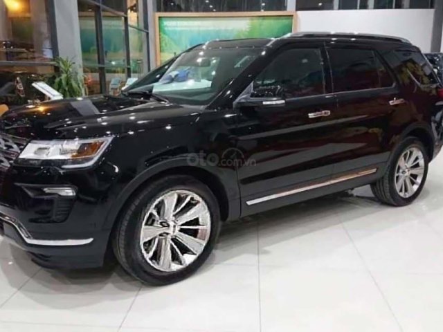 Cần bán xe Ford Explorer Limited 2.3L EcoBoost 2019, màu đen, nhập khẩu nguyên chiếc