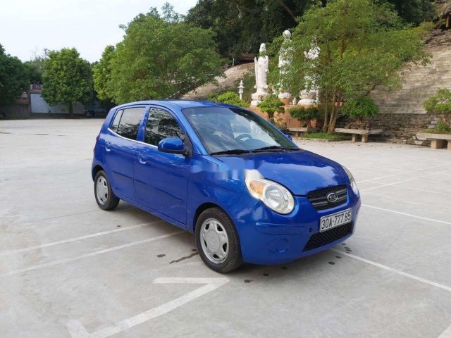 Cần bán Kia Morning MT 2012, màu xanh lam, giá 135tr