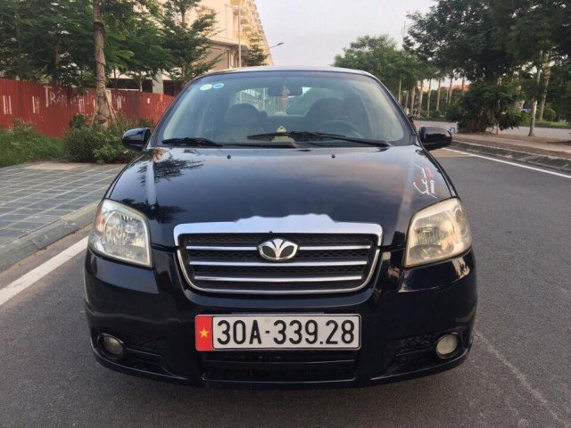 Cần bán Daewoo Gentra đời 2008, màu đen, số sàn 0