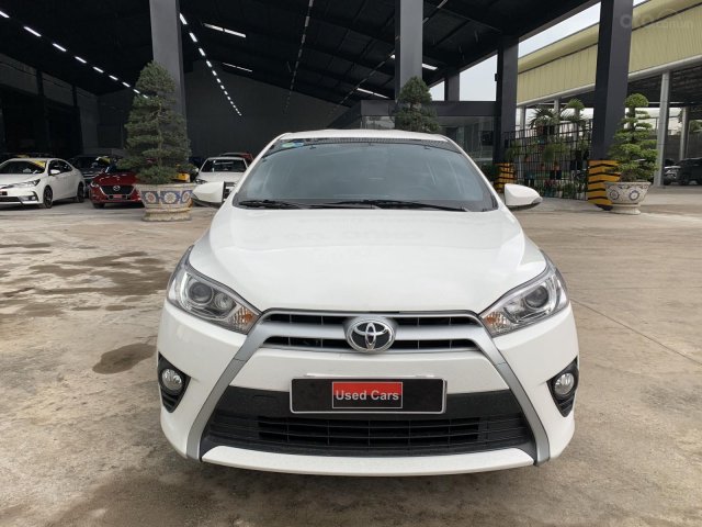 Bán Yaris 1.5G 2017, màu trắng, giảm ngay XXXXX, hỗ trợ vay ngân hàng0