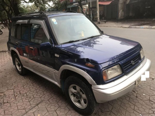 Cần bán lại xe Suzuki Vitara đời 2003, màu xanh lam còn mới 