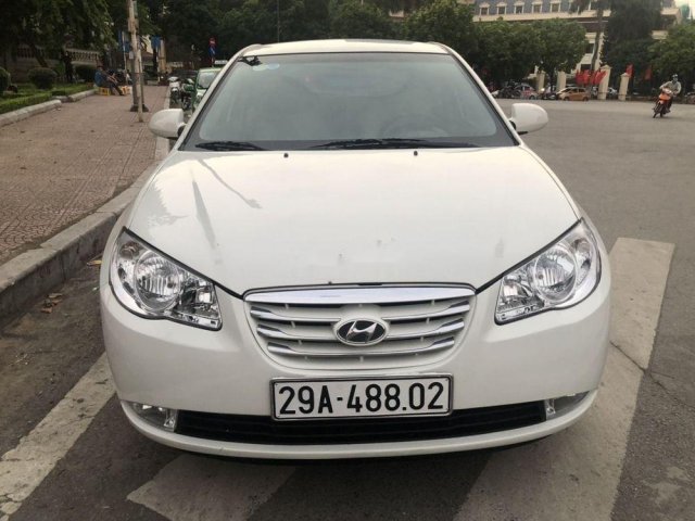 Bán ô tô Hyundai Elantra 1.6 MT sản xuất 2012, màu trắng, xe nhập chính chủ, giá tốt