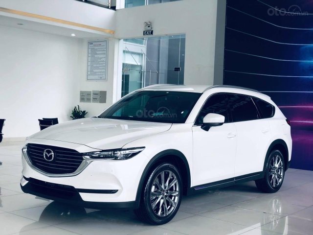 Ưu đãi lớn cuối năm chiếc xe  Mazda CX-8 Premium, đời 2019, màu trắng - Giao nhanh toàn quốc0