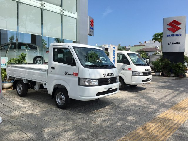 Cần bán Suzuki Carry Pro mới thùng lửng năm 2019, màu trắng, xe nhập0