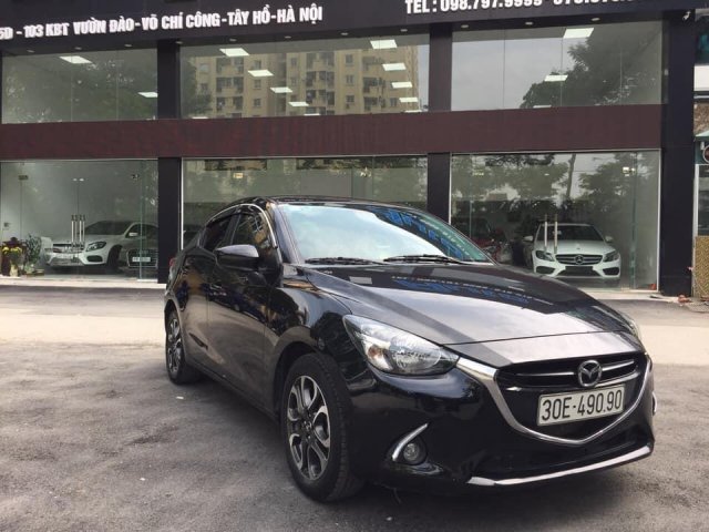 Bán Mazda 2 1.5AT Sedan đời 2016, màu đen, 465 triệu