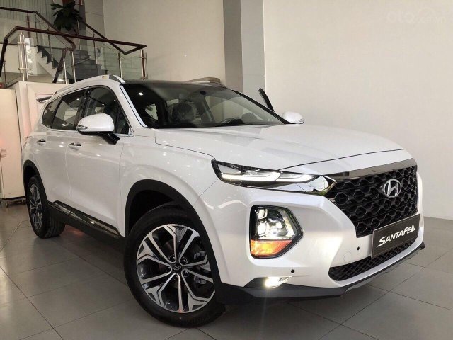 Hyundai Santa Fe 2019, giao ngay, giảm tiền mặt, tặng bộ phụ kiện giá trị khủng theo xe0