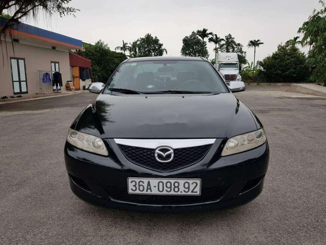 Bán Mazda 6 MT năm sản xuất 2003, màu đen, 218 triệu